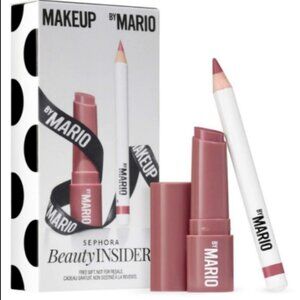 Makeup by Mario Lip and Liner Set in Rosewood Glow - NIB